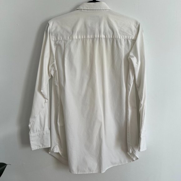 C. Wonder long sleeve oversized tuxedo shirt with front bib detail - Picture 8 of 11